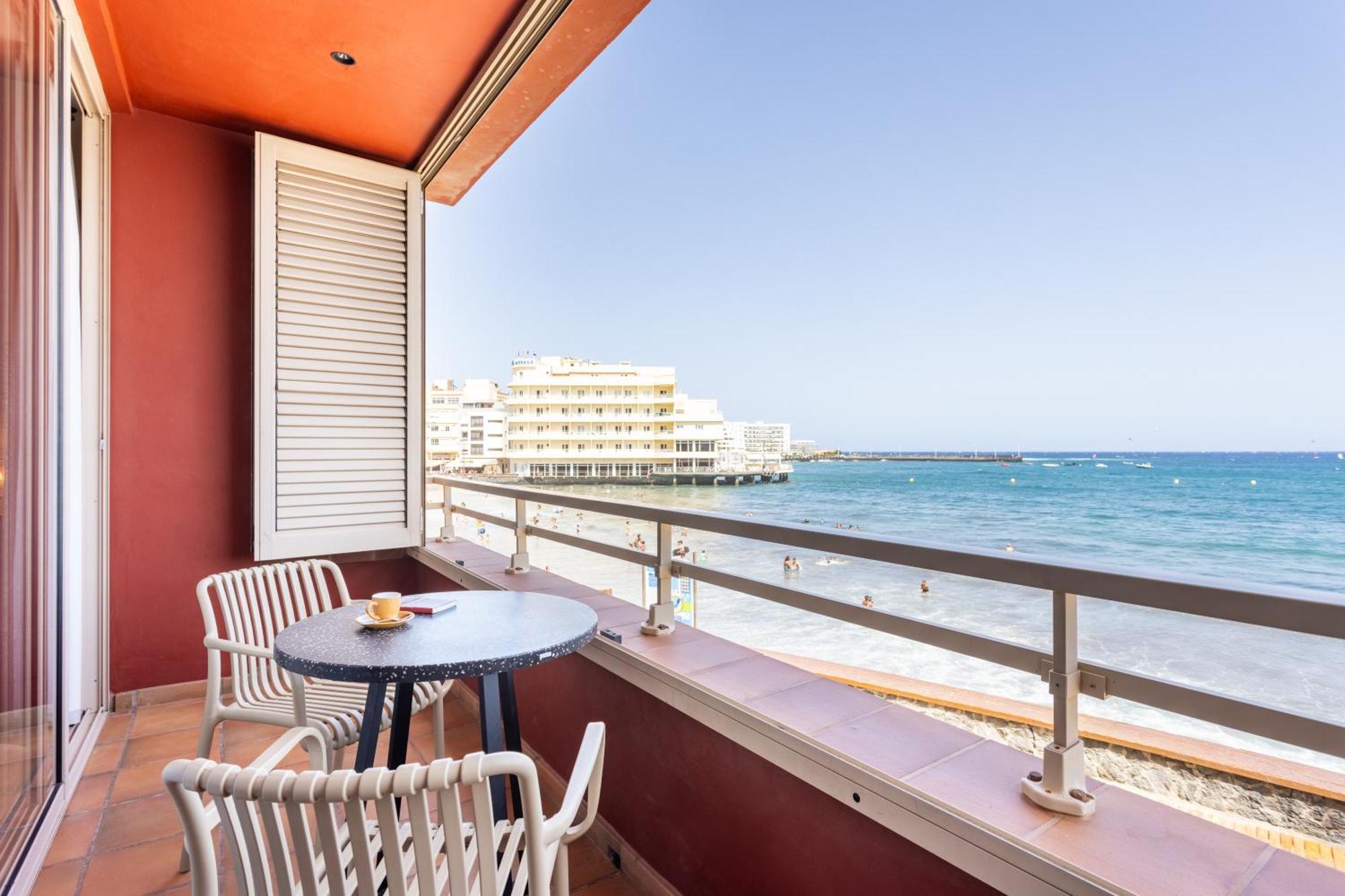 Spectacular Beachfront Loft-Style Casa Corina II El Médano Exteriér fotografie